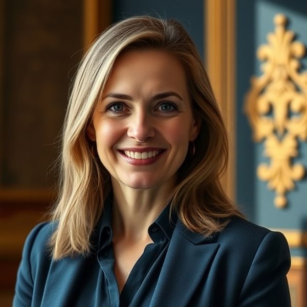 Portrét seniorní poradkyně Lucie Nováčkové